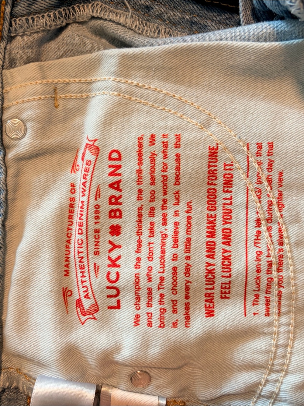 Lucky Brand Light Wash Wide Leg Palazzo Women’s Jeans -26 - Picture 14 of 15
